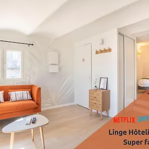 Appartement Garlaban - Linge De Qualite - Fibre - Confort - Coeur De